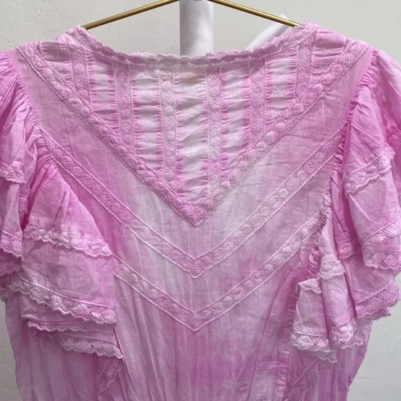 Love Shack Fancy Gwen medium mini dress